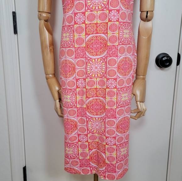 J. McLaughlin Sophia Sleeveless Dress Boho Vjic Print Size XS - Picture 2 of 11